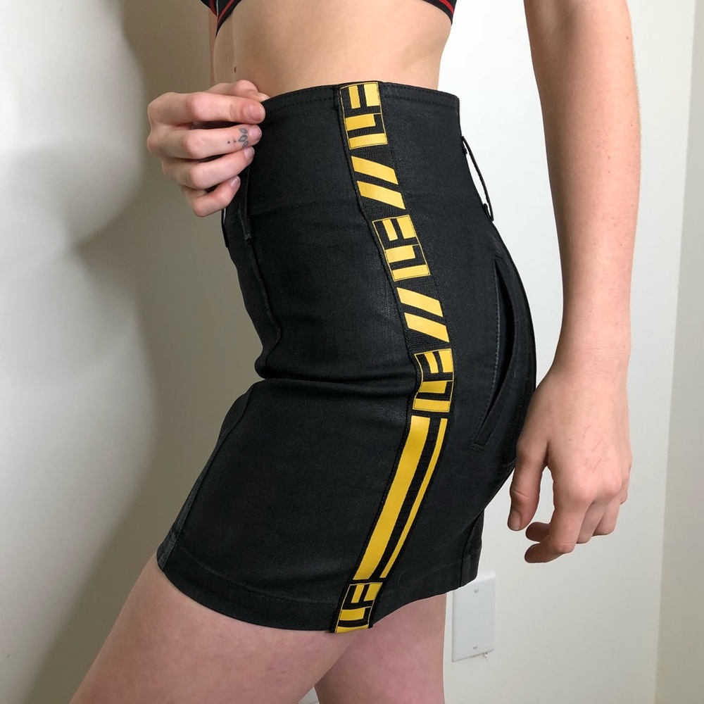 LF The Brand Black Mini Skirt